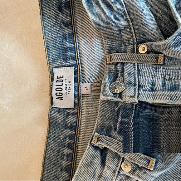 90s jeans denim Loose Fit in Fall Out Agolde - Picture 11 of 16